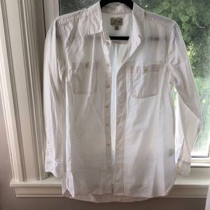 COPY - JCrew linen long sleeve top